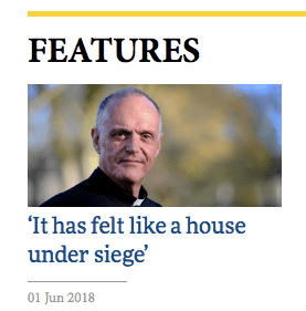 ‘It has felt like a house under&nbsp;siege’